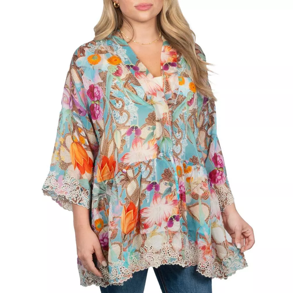 Johnny Was Tia Kimono Blouse - FINAL SALE