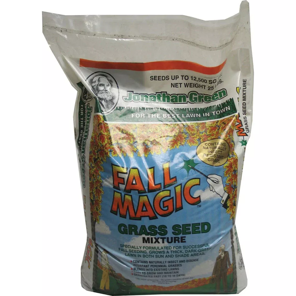 Jonathan Green Fall Magic Grass Seed Mixture, 12,500 sq ft, 25 lb