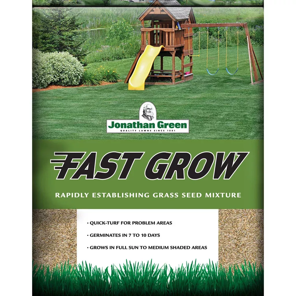 Jonathan Green Fast Grow Grass Seed Mixture, 1500 sq ft, 3 lb
