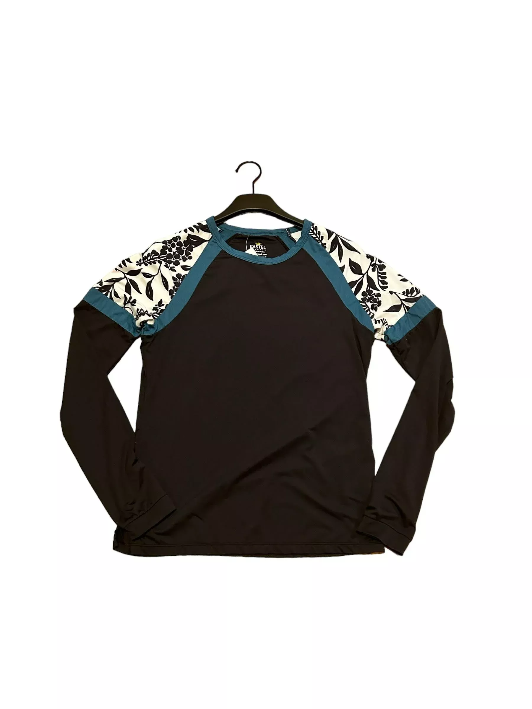 Kastel Sunshirt - Black/Teal/White - M - USED