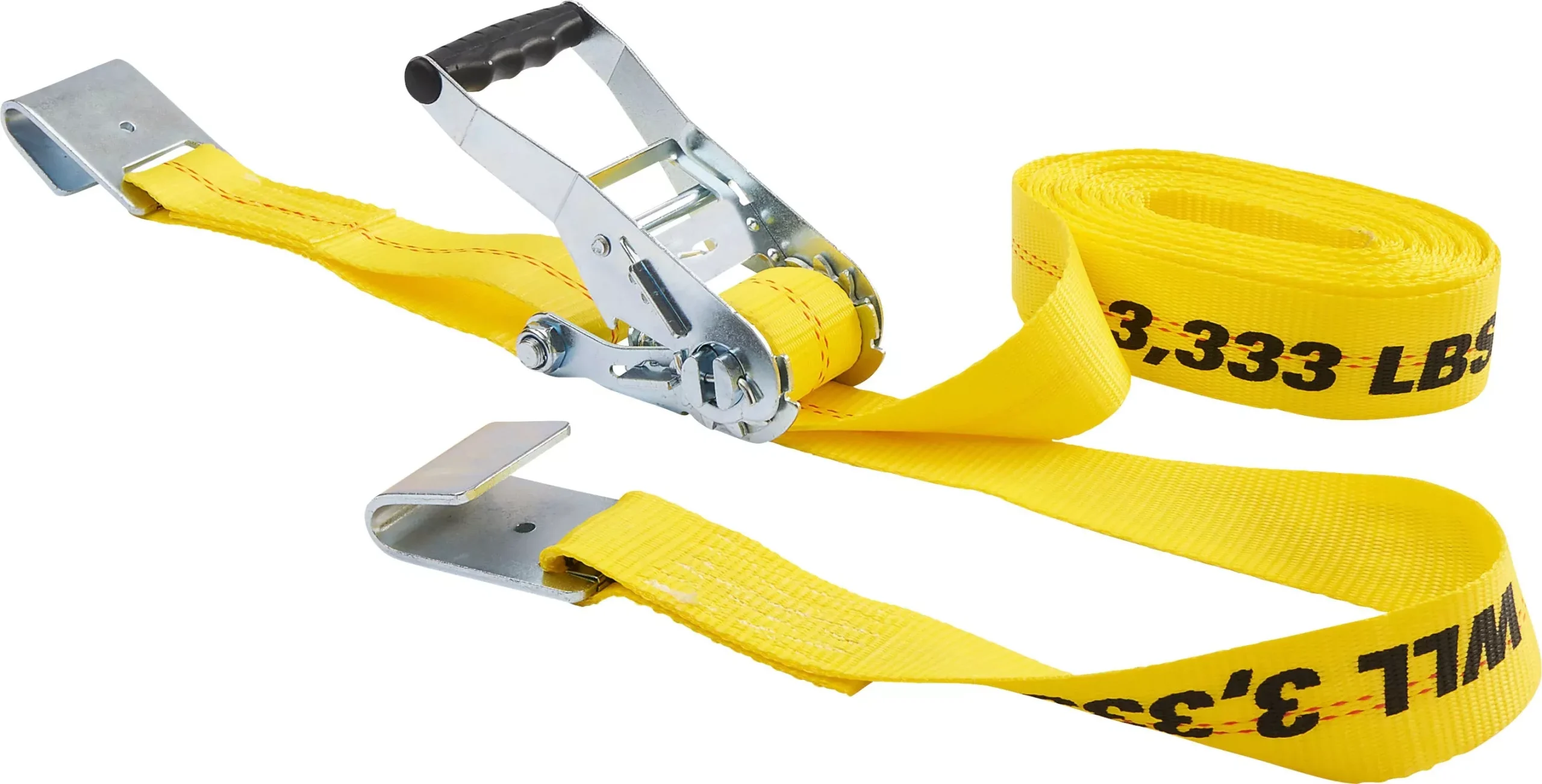 Keeper Rachet Tie-down W/flat Hooks 2 IN X 27 FT Yellow