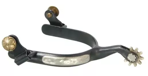 Kelly Silver Star All-Around Roper Spur