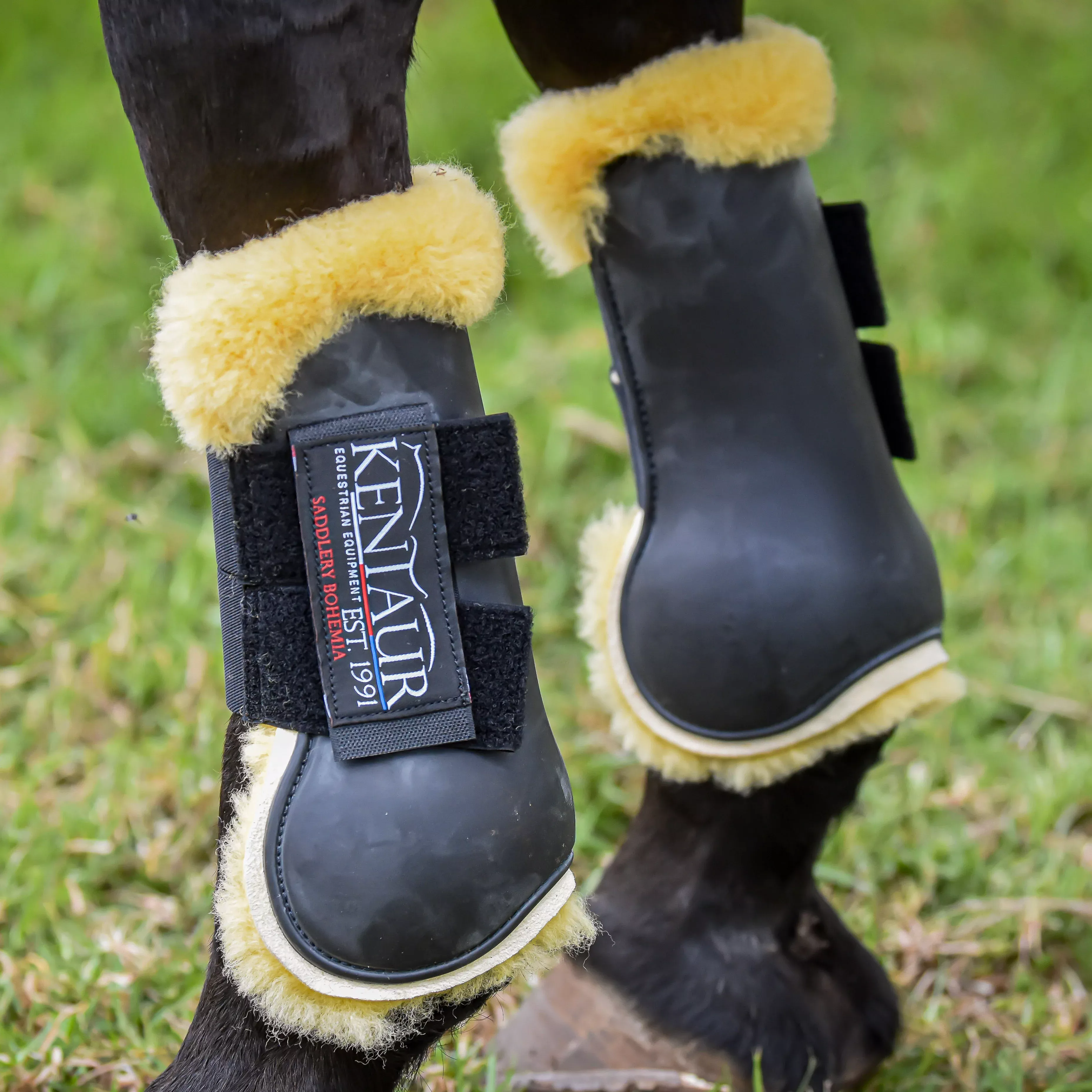 Kentaur Profi Front Jumping Boots with Sheepskin