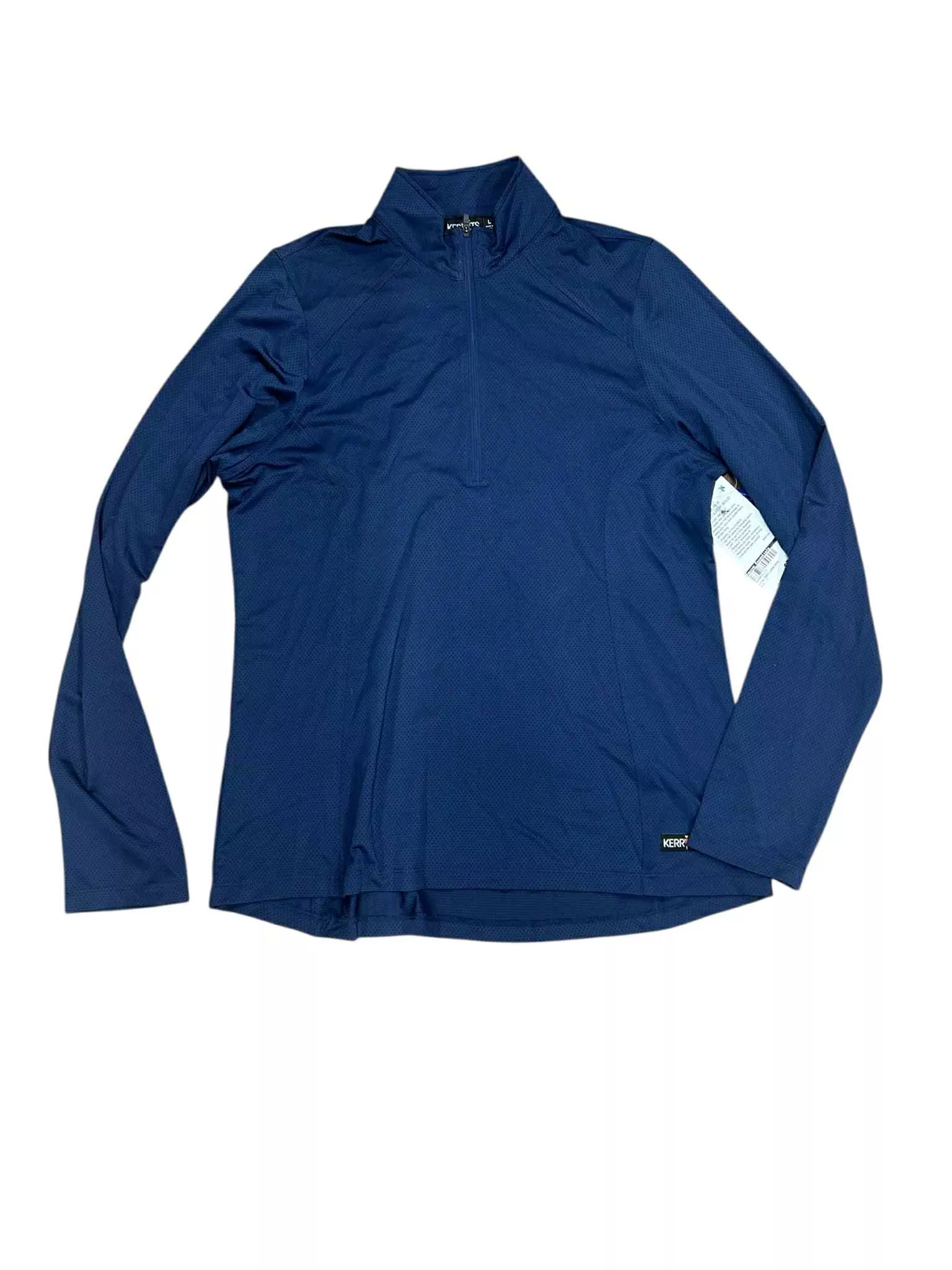 Kerrits Ice Fil LS Top - Navy - L - USED