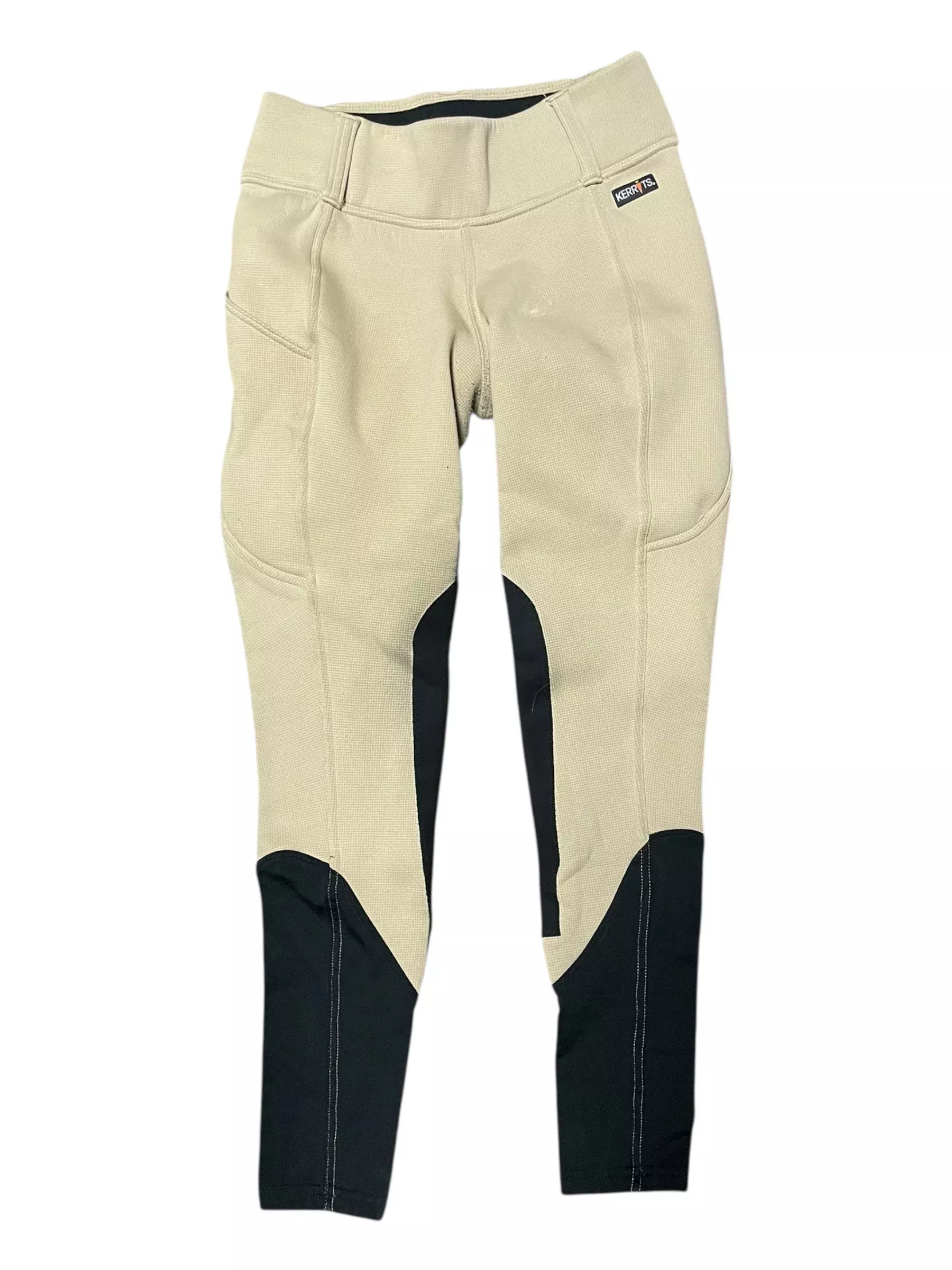 Kerrits KP Winter Breech - Tan/Black - M - USED