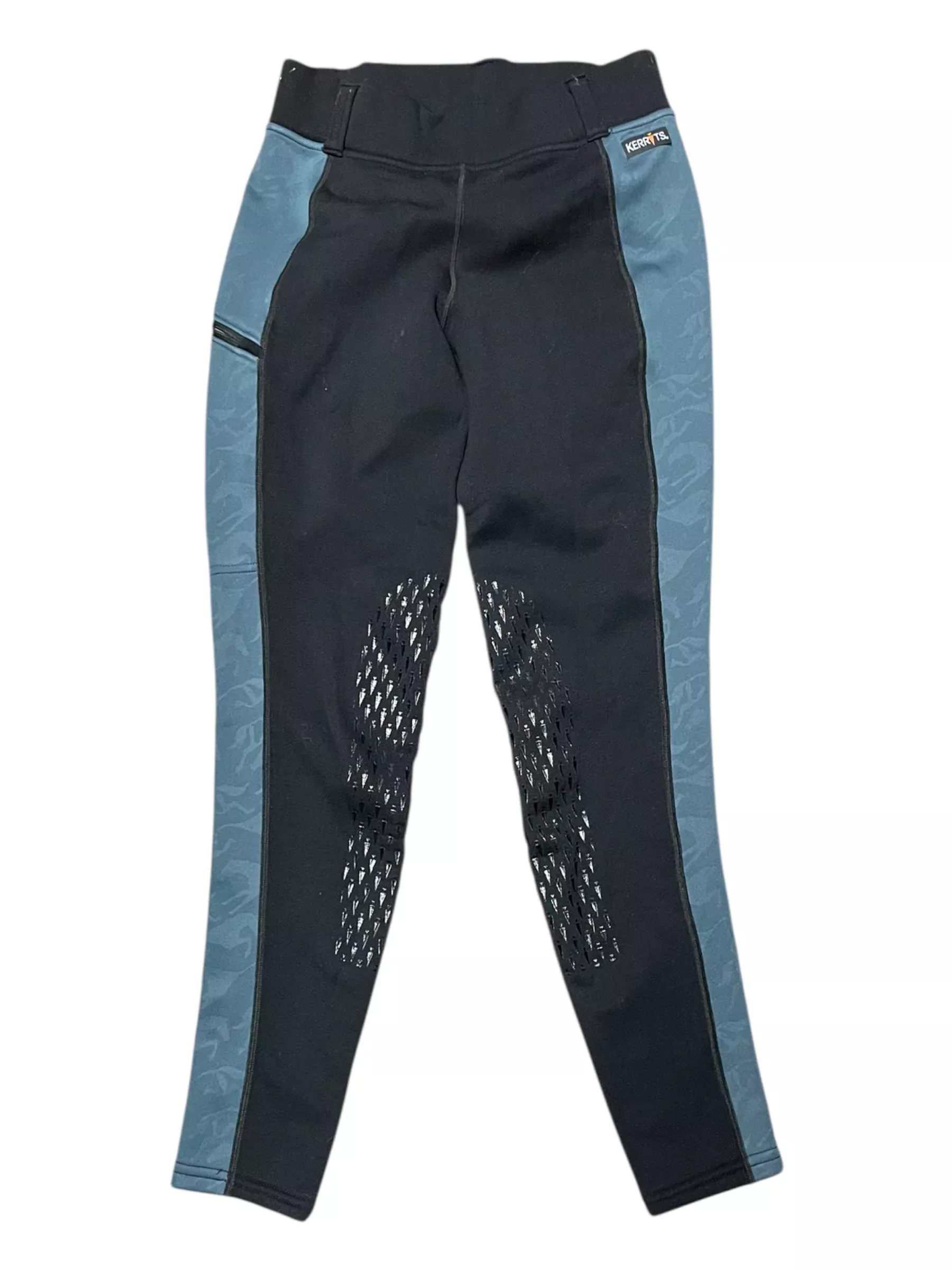 Kerrits KP Winter Tight - Black/Blue - M - USED