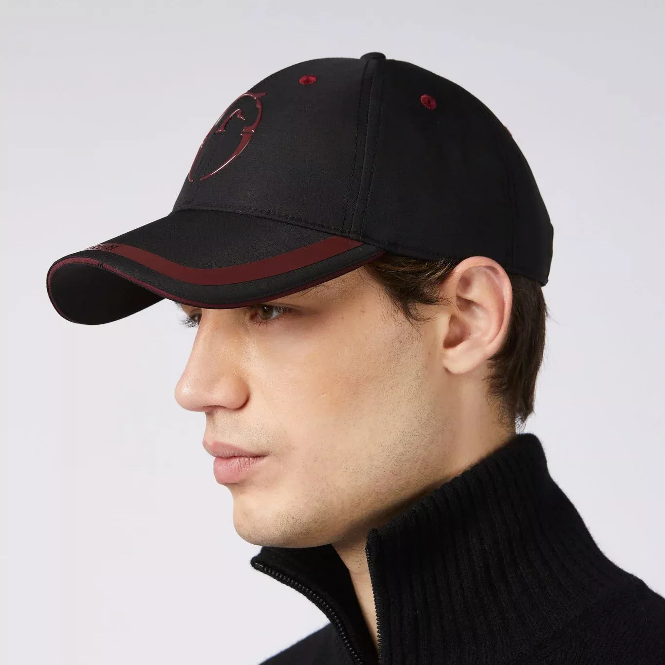 Key West Cap Black/Bordeaux