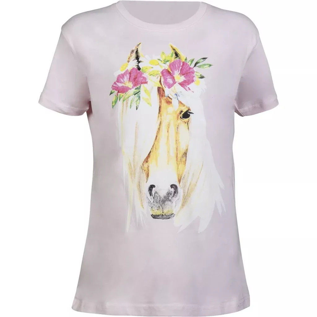 Kids T-shirt Flower Horse