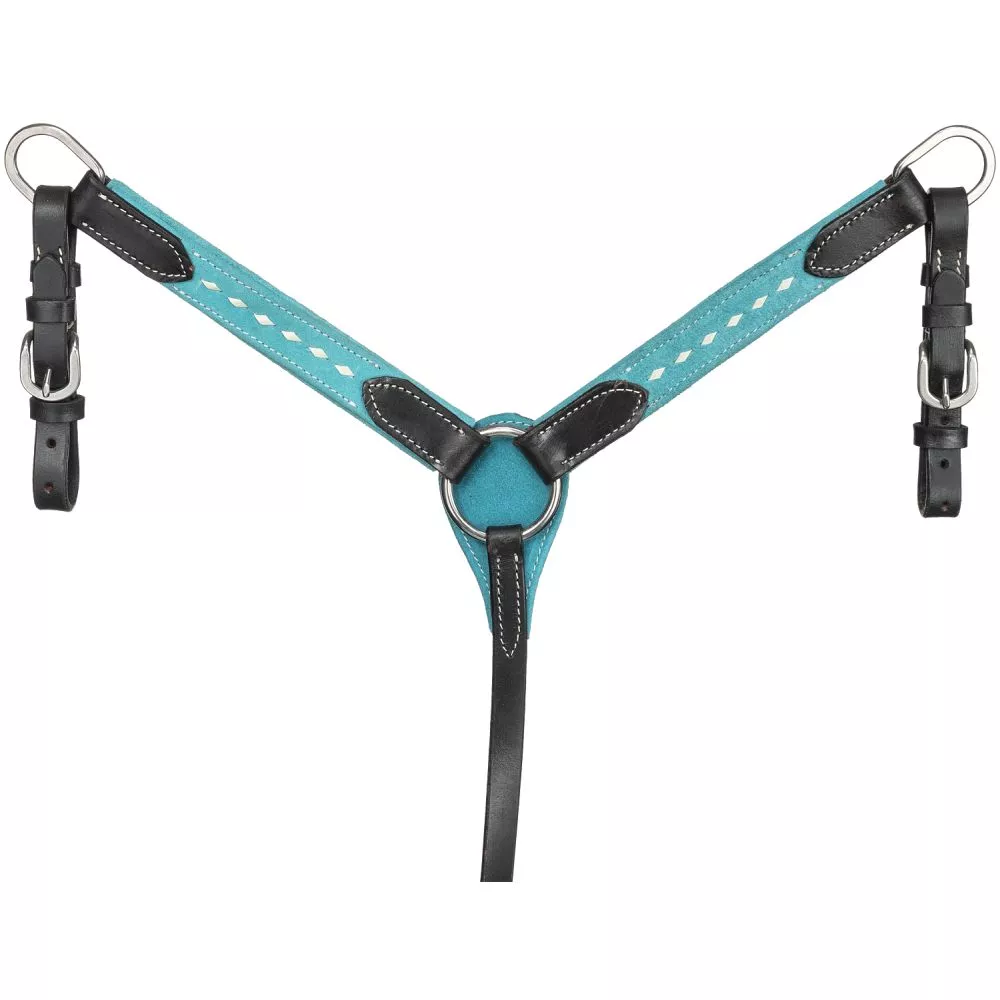 King Series Mini Suede Stratford Buckstitch Breastcollar