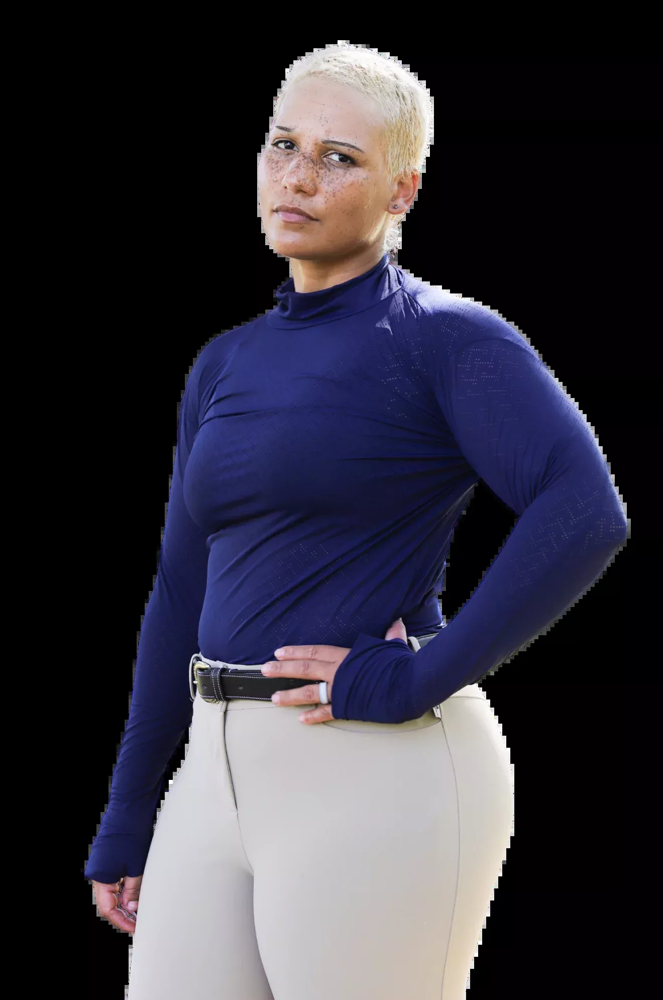 Kismet Alexa Mock Neck L/S Shirt