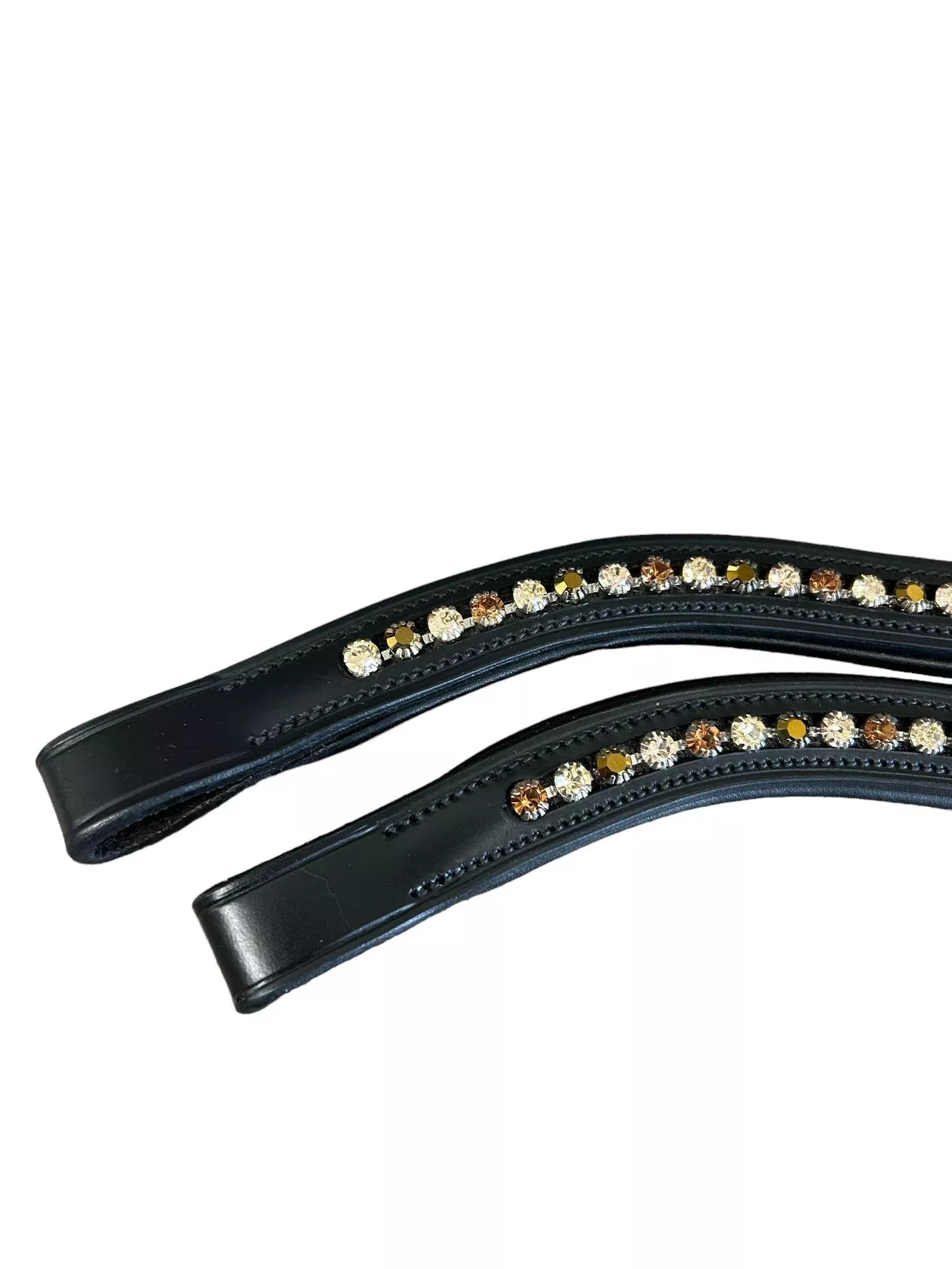 KL Select Curved Browband - Peaches and Cream