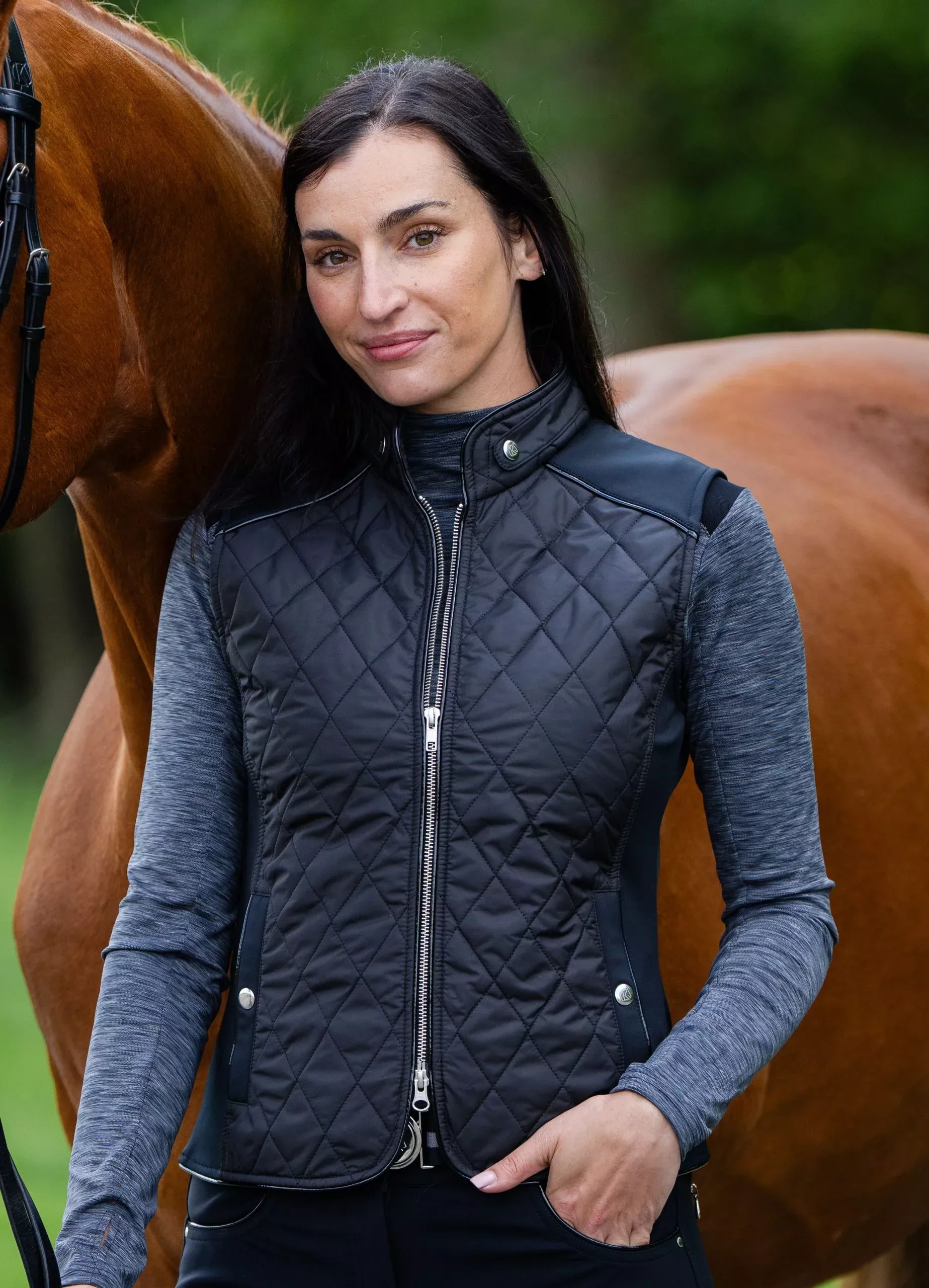 KL Select Taylor Vest - Black/Black
