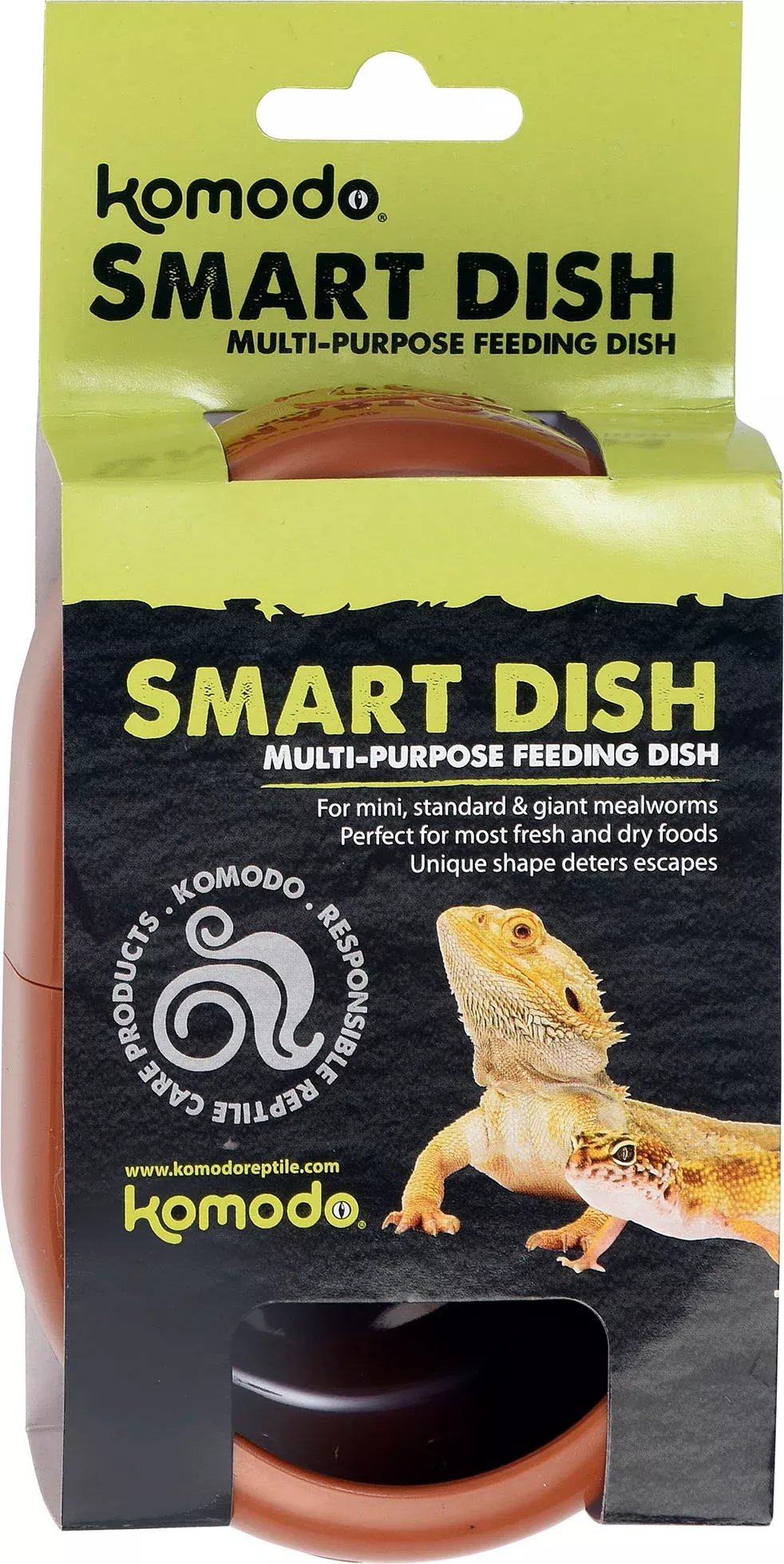 Komodo Smart Dish Medium Green/Red