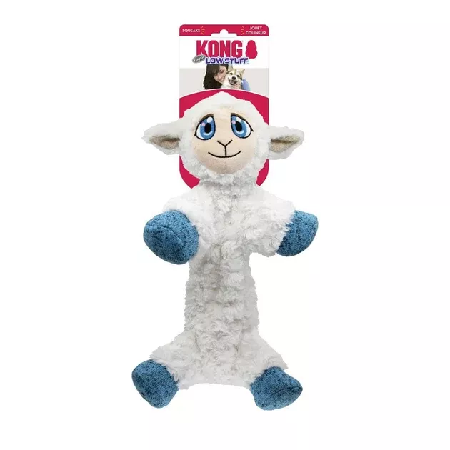 Kong Low Stuff Flopzie Lamb Dog Toy