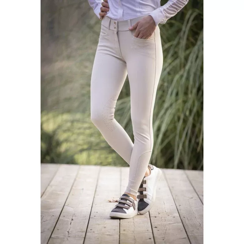 Ladies Breeches Majestic with Knee Grip
