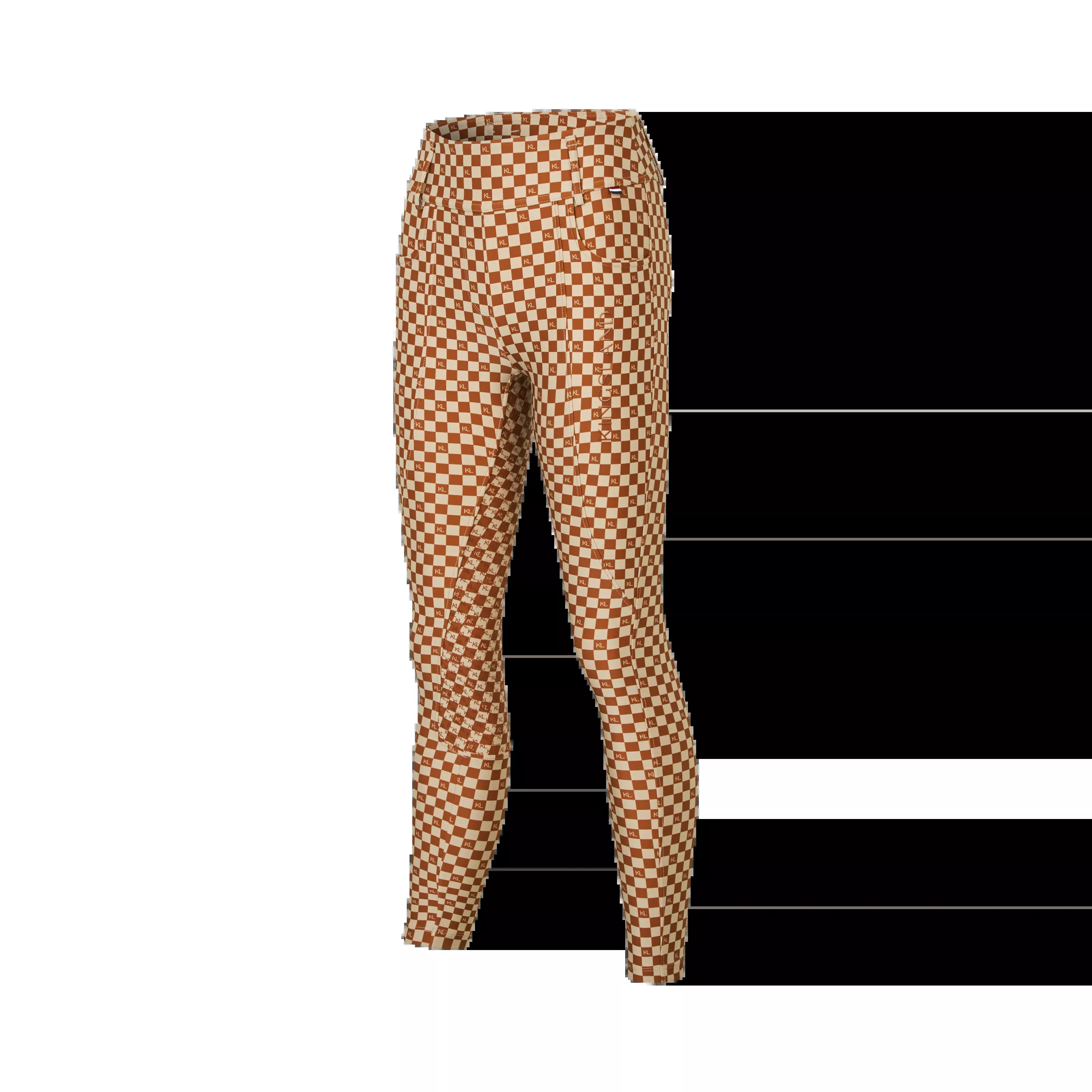 Ladies Pull Up Breeches KLKristin with Full Grip