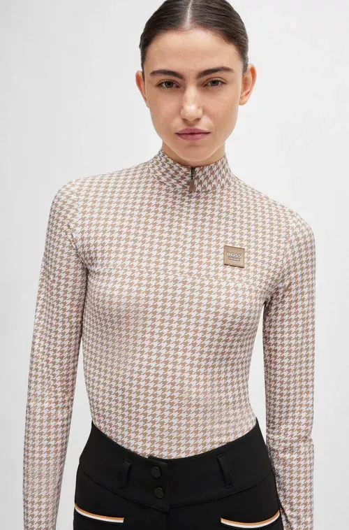 Ladies Training Shirt Rachel Houndstooth