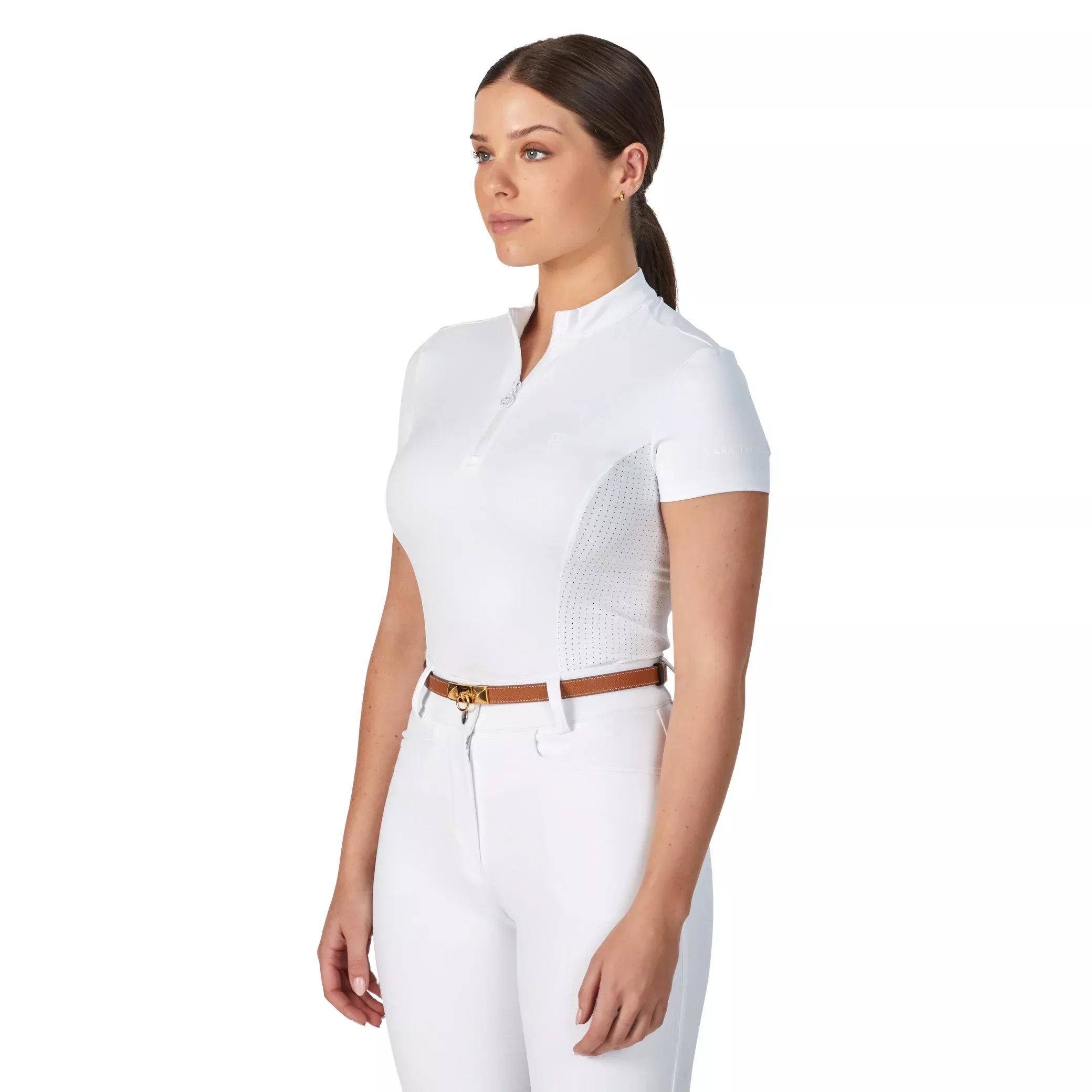 Lara Tweedie Active Fit Riding Top Short Sleeve