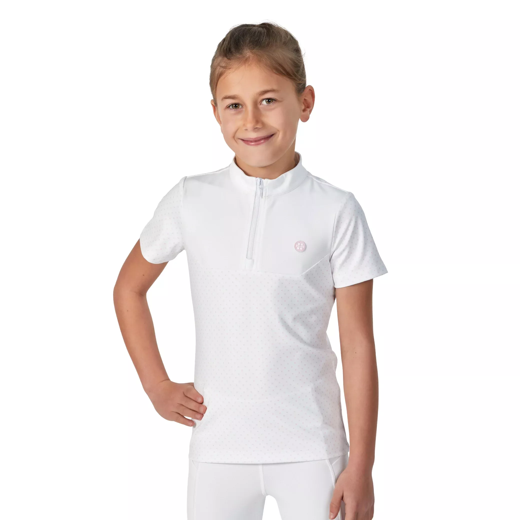 Lara Tweedie Mini Dot Riding Top Short Sleeve