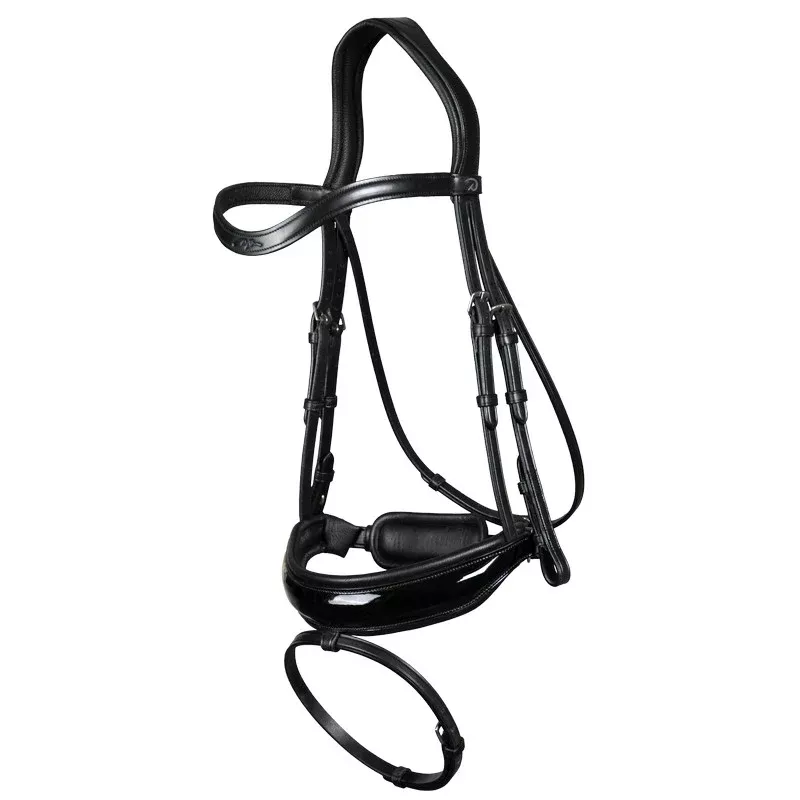 Large Crank Flash Noseband Bridle
