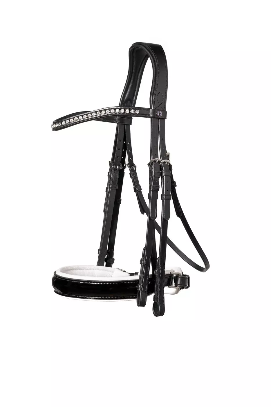 Large Crank Noseband Double Bridle Aachen