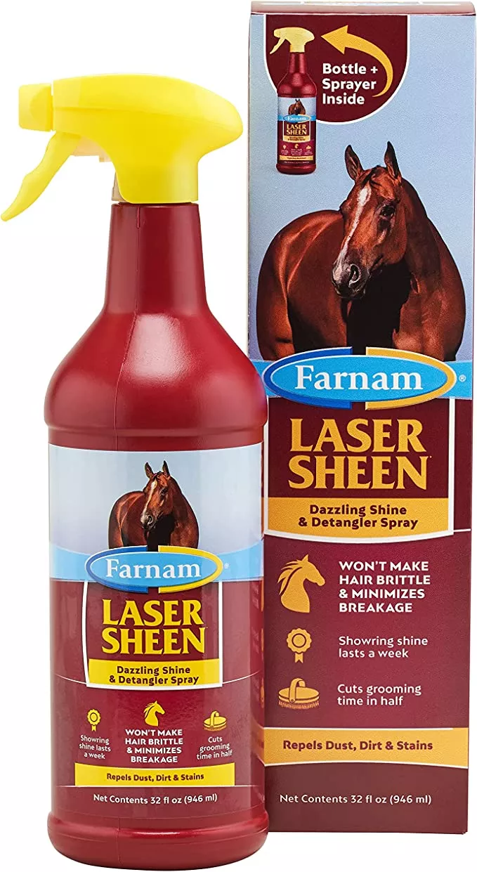 Laser Sheen Shine Detangler Spray 32 oz