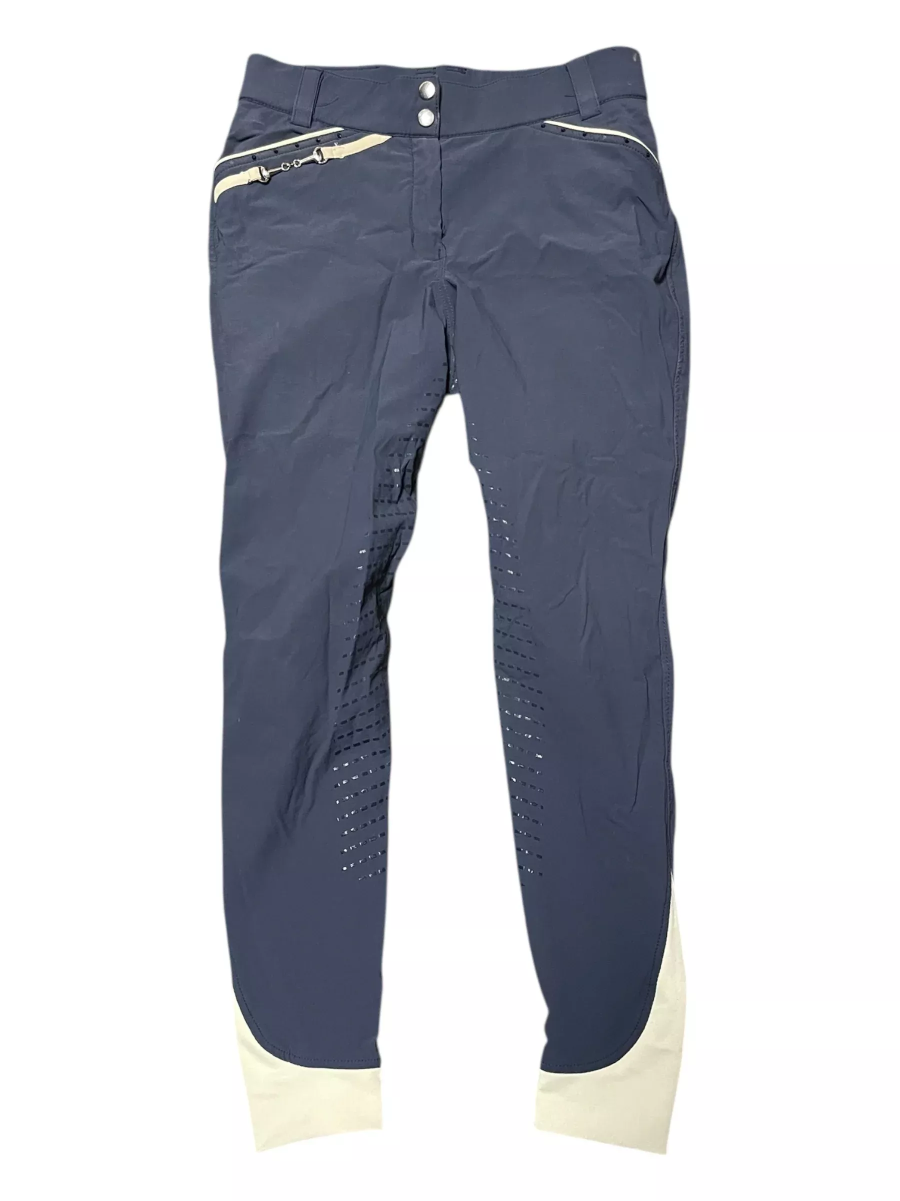 Lauria Garrelli FS Breech - Navy/White/Bling - 26 - USED