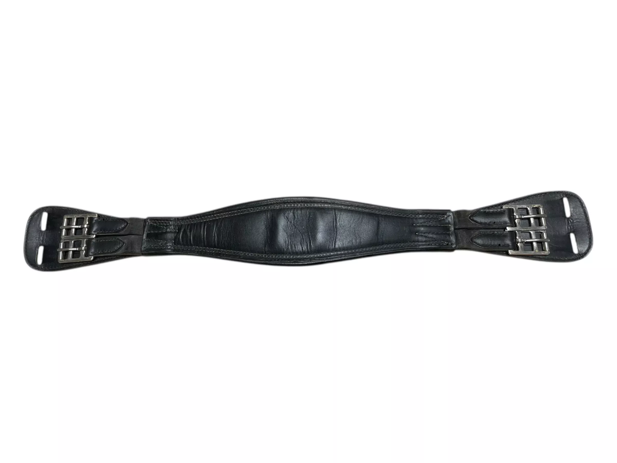 Leather Girth - Black - 28 - USED