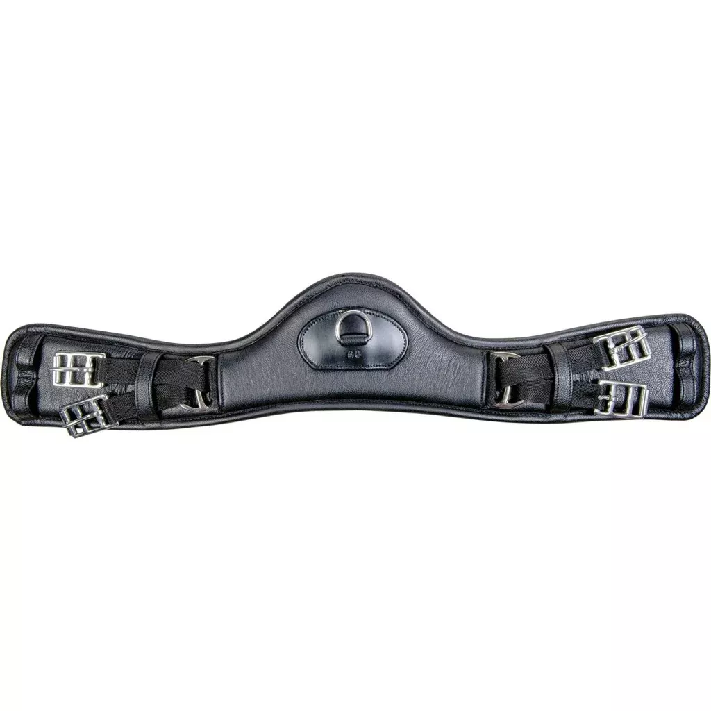 Leather Girth Dressage Anatomic without Elastic