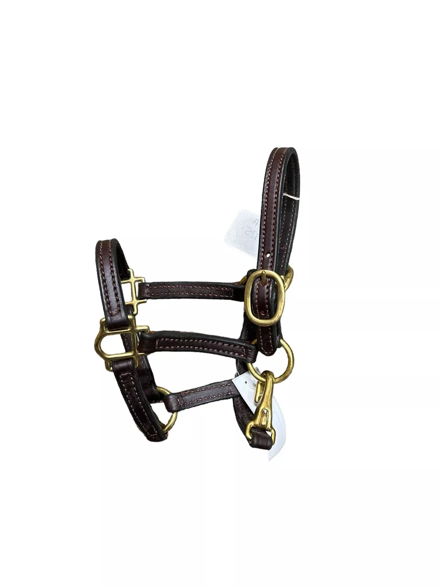Leather Halter - Brown - Est. Foal/Mini Size - USED