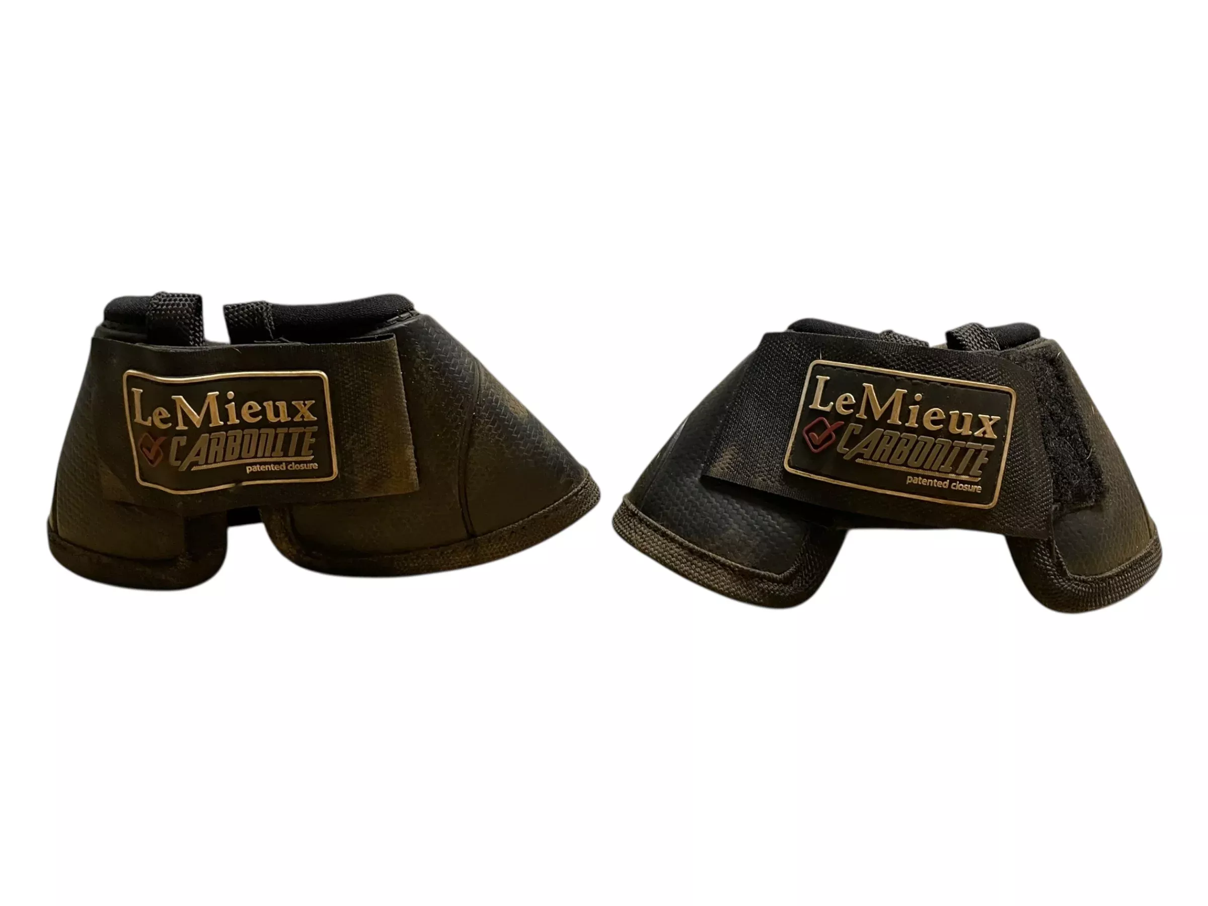 LeMieux Carbonite Bell Boots - Black - M - USED