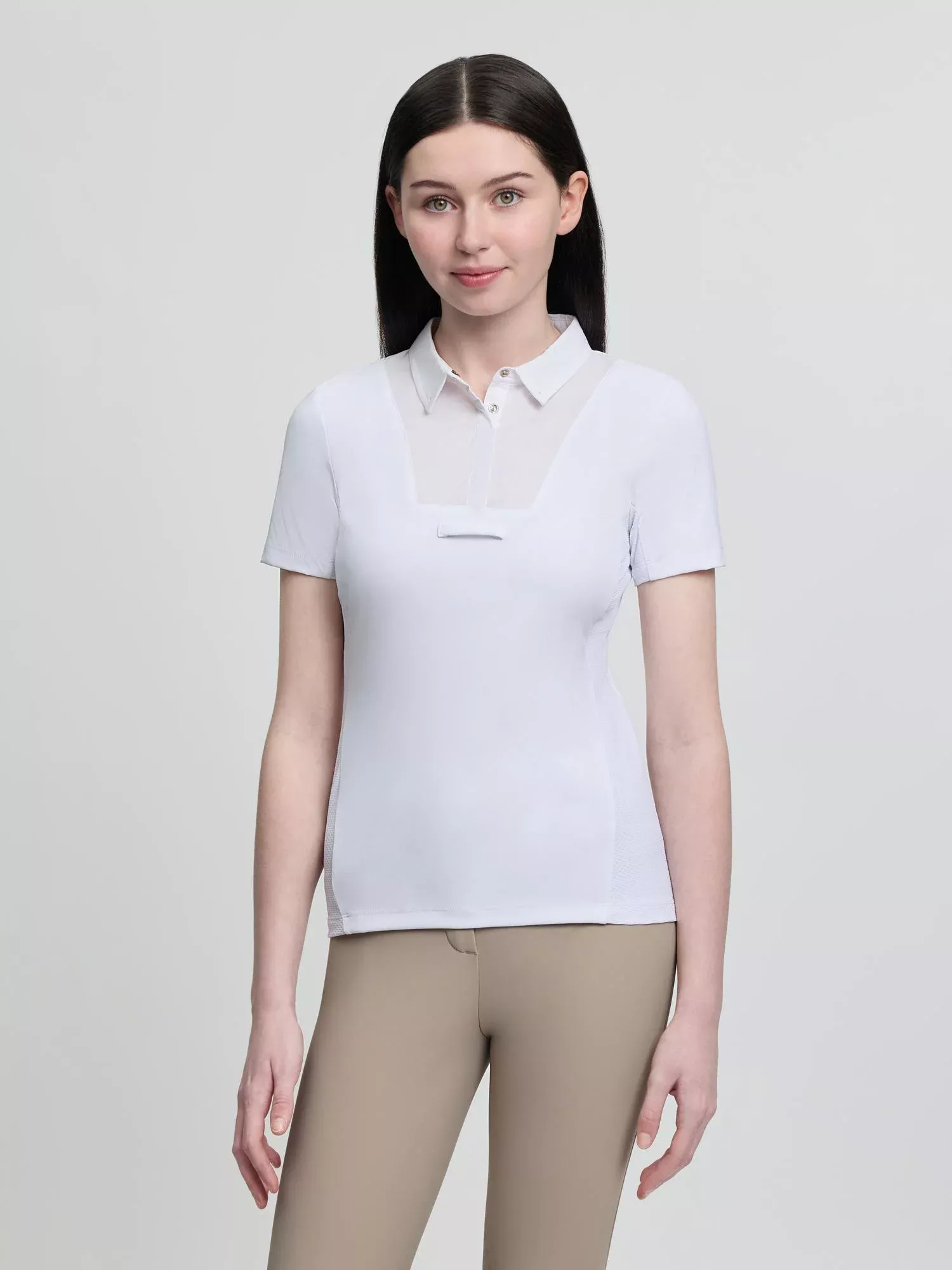 LeMieux Junior Short Sleeve Primrose Show Shirt