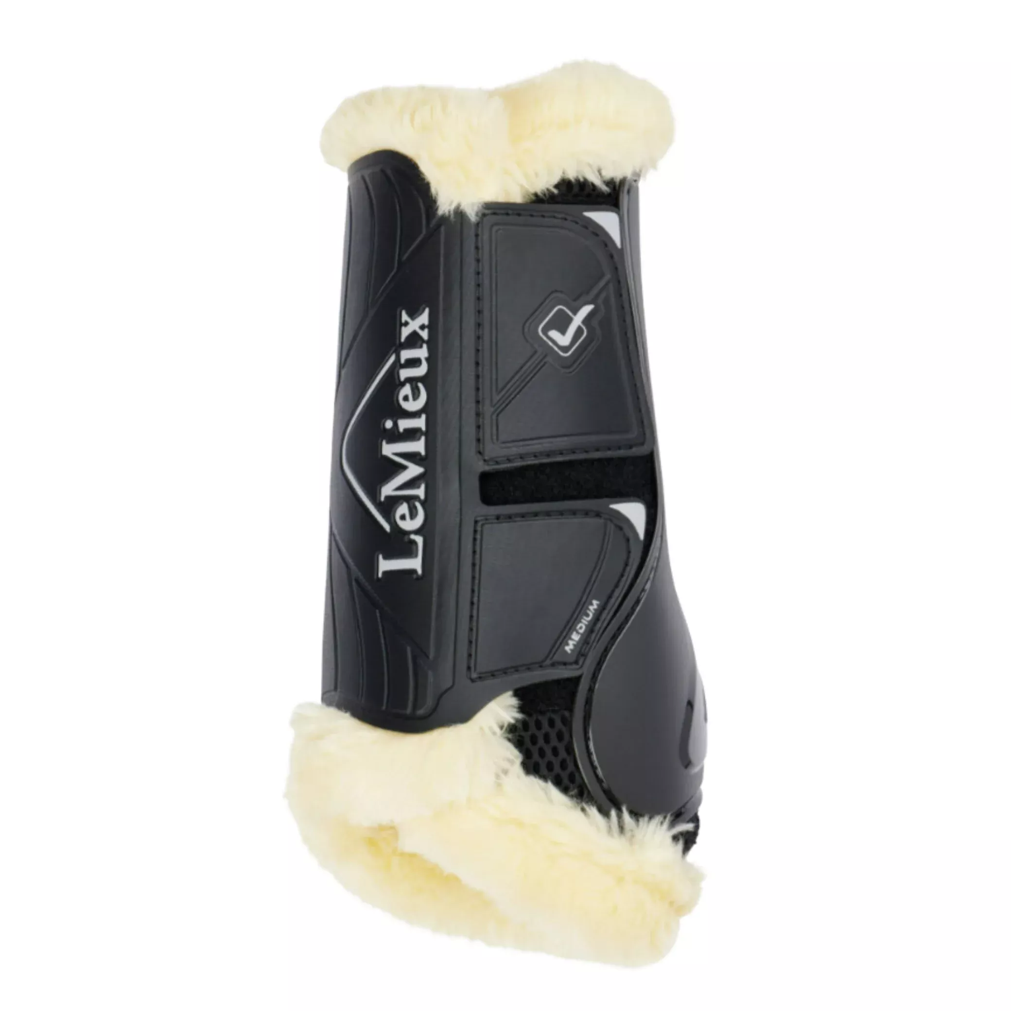 LeMieux Motionflex Dressage Boot with Fur Edge