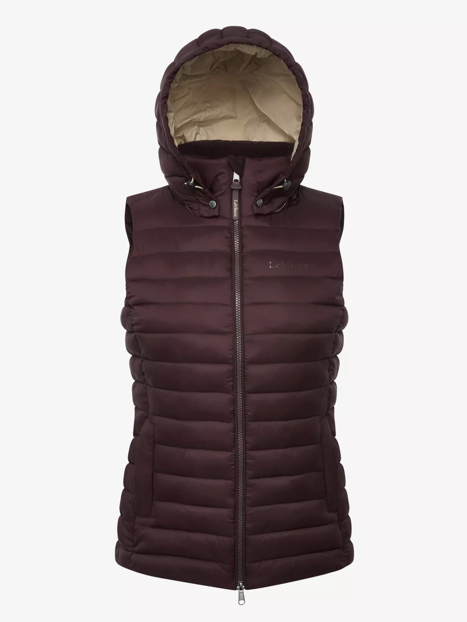 LeMieux Rose Hooded Puffer Gilet
