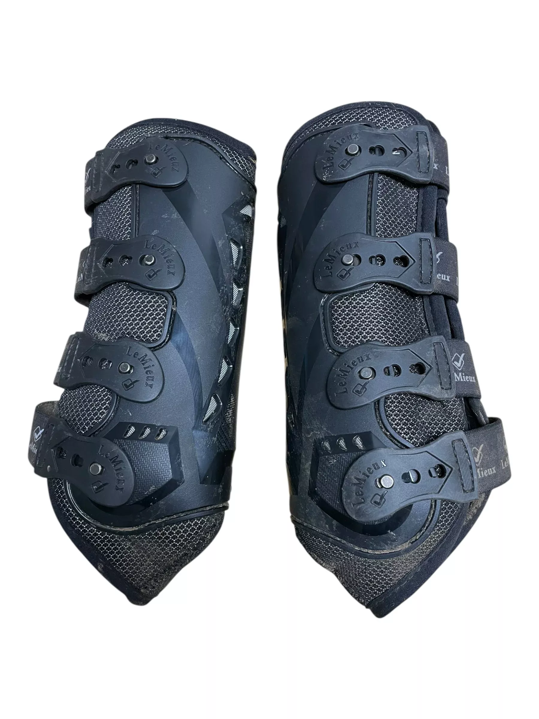 LeMieux Tendon Boots *Pair* - Black - M Hind - USED