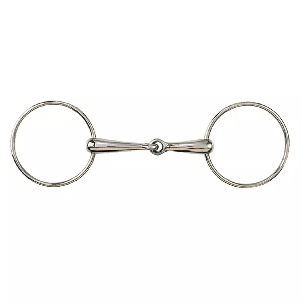 Lightweight Loose Ring Race Snaffle | 90mm Rings