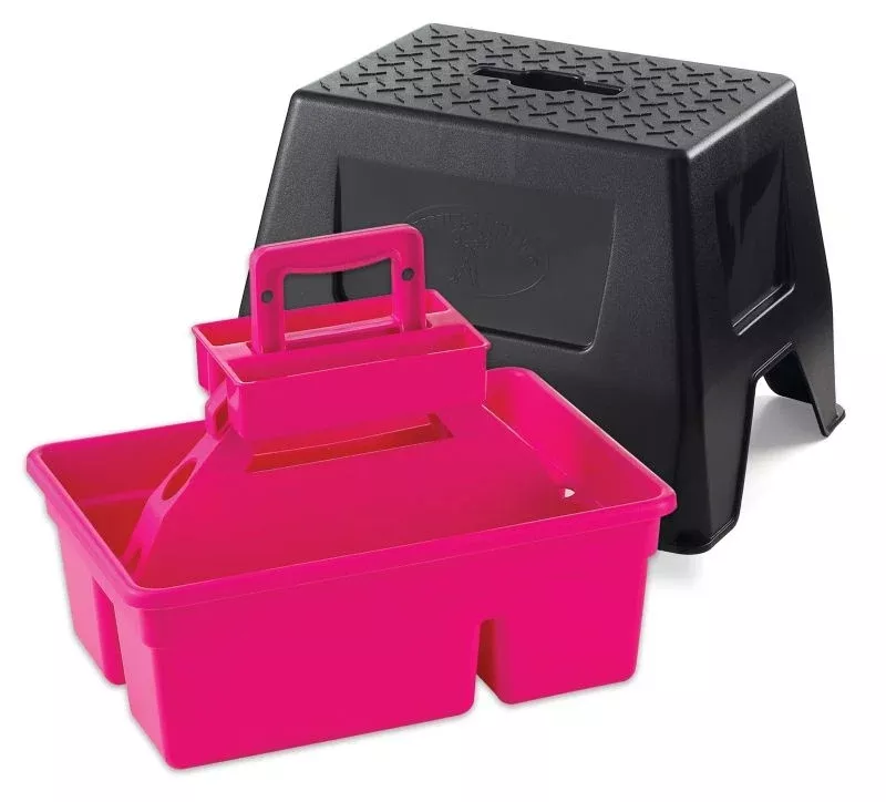 Little Giant DuraTote Step Stool And Tote Box