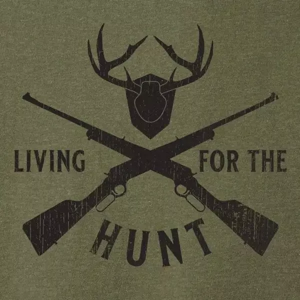 "LIVIN' FOR THE HUNT' TEE