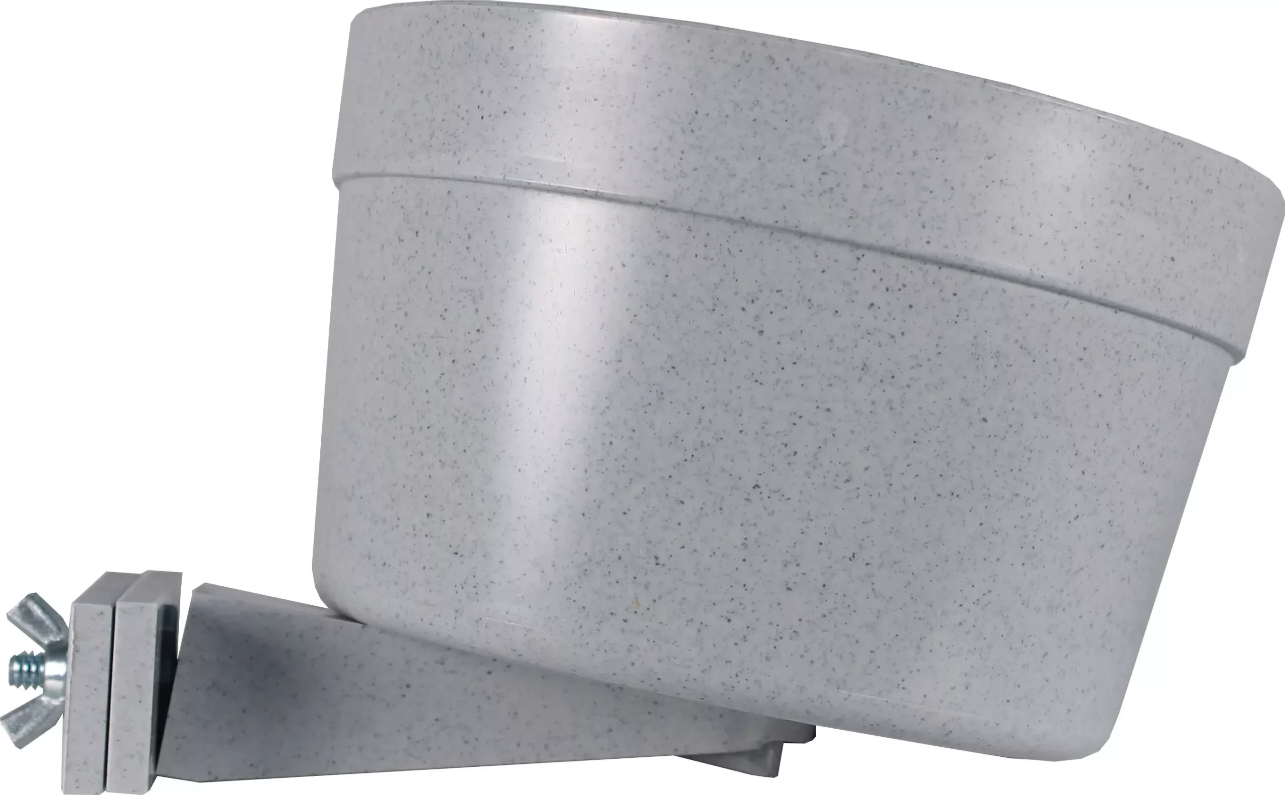 Lixit Quick Lock Carrier Cage Crock, Gray, 40 oz