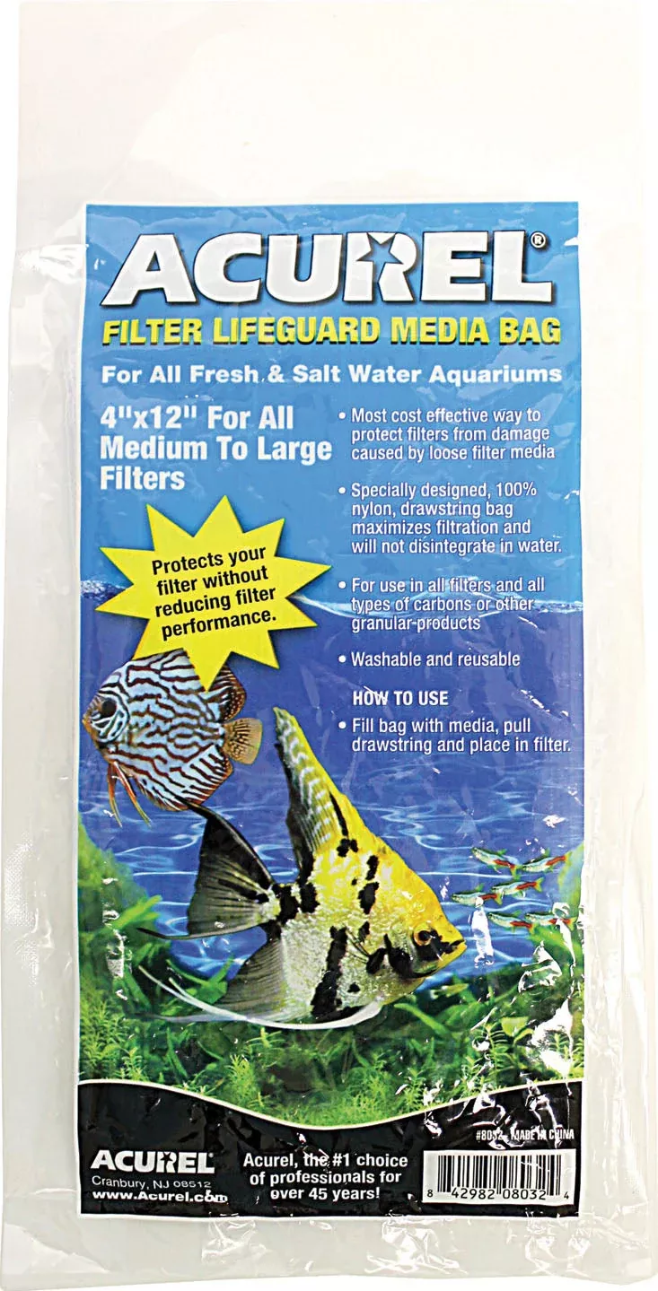 Loving Pets Lifeguard Filter Media Bag 4 x 12 in
