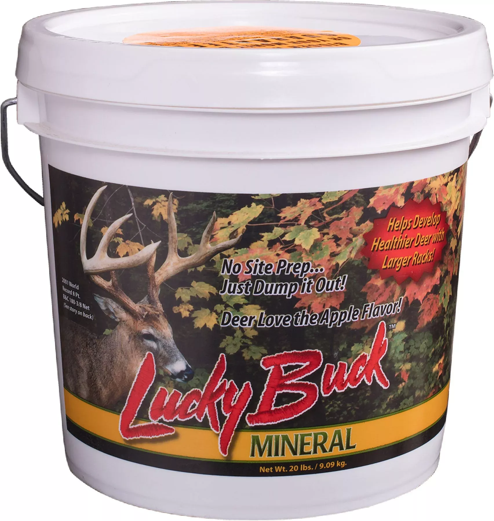 Lucky Buck Mineral 20 LB Apple
