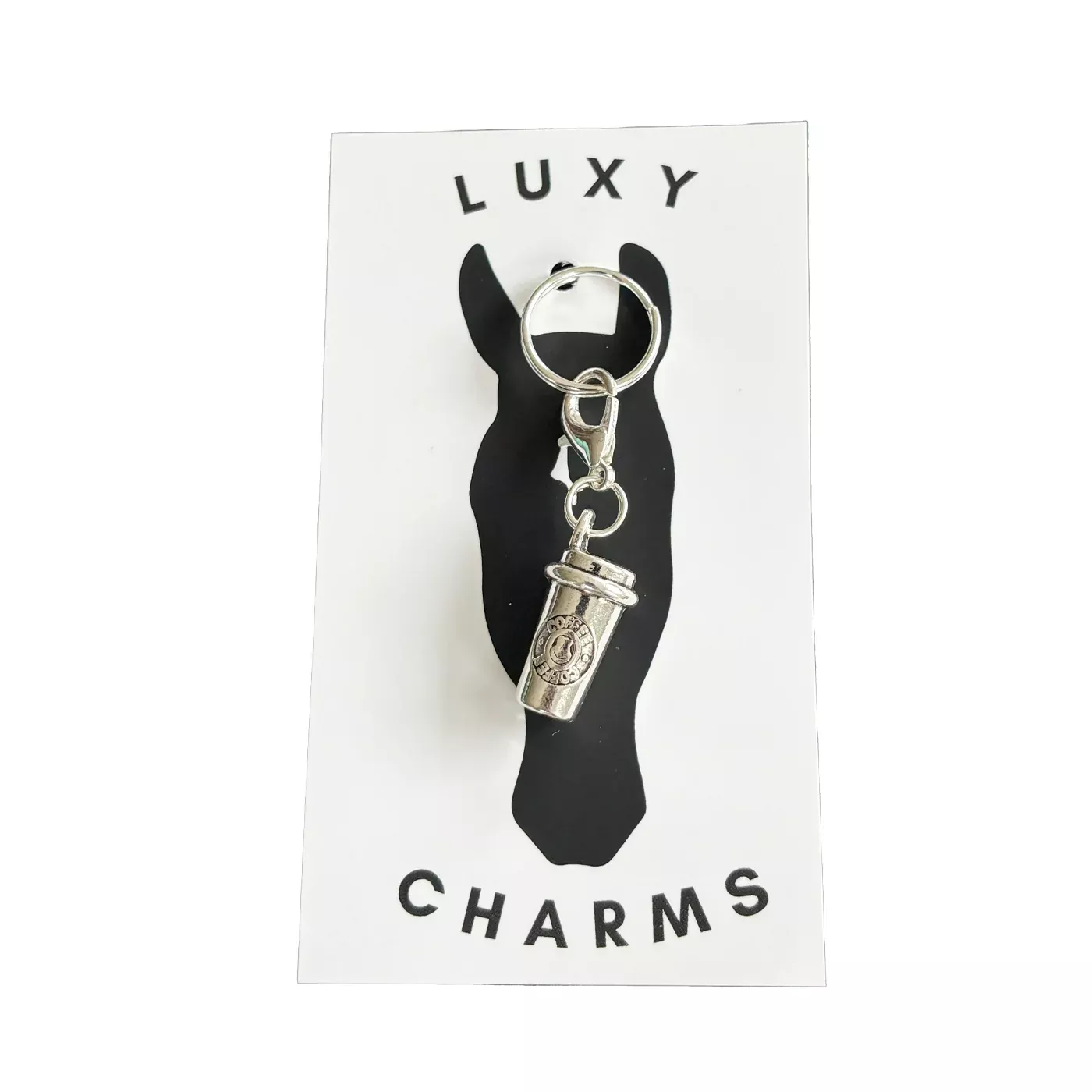 Luxy Charms Coffee Cup Tack Charm