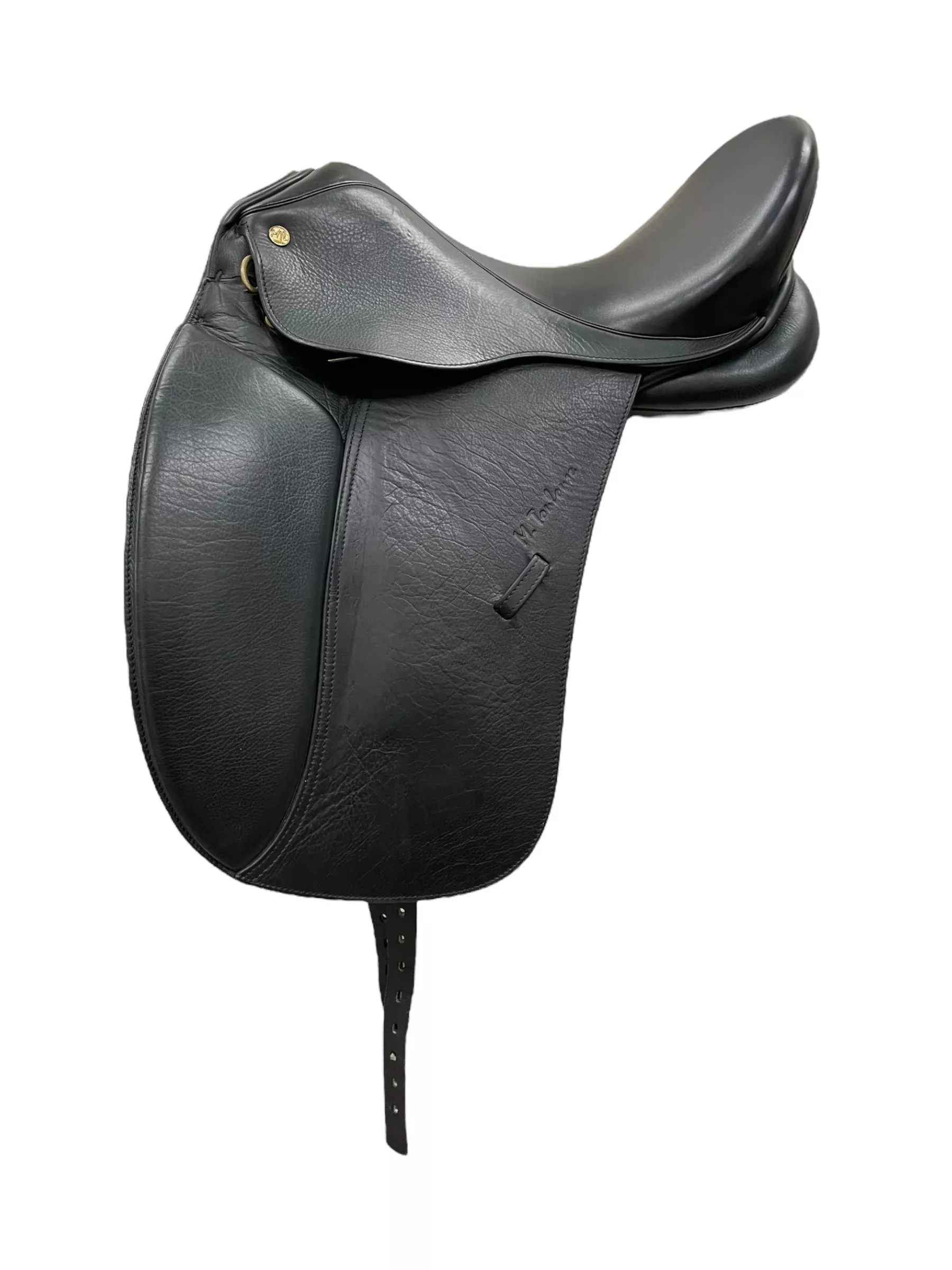 M Toulouse Aachen DR Saddle - Black - 17" / Wide - USED