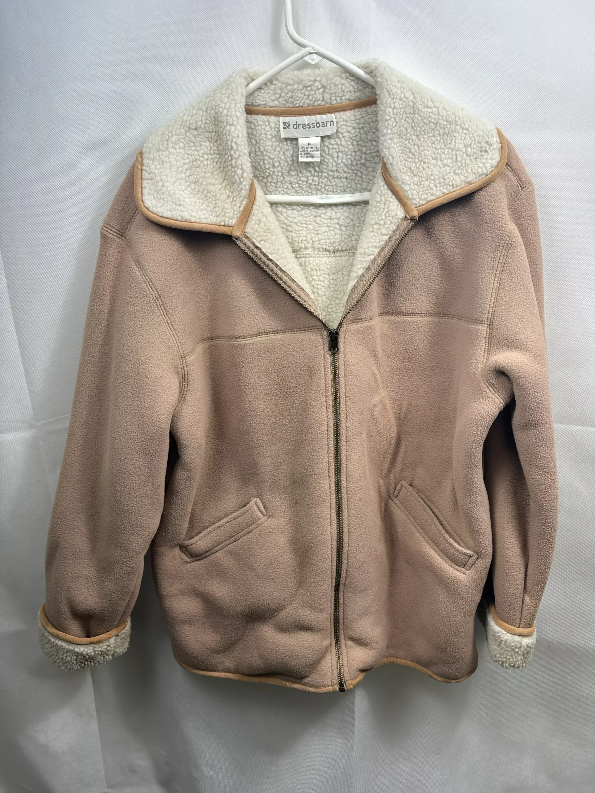 M Women's Beige Winter Coat