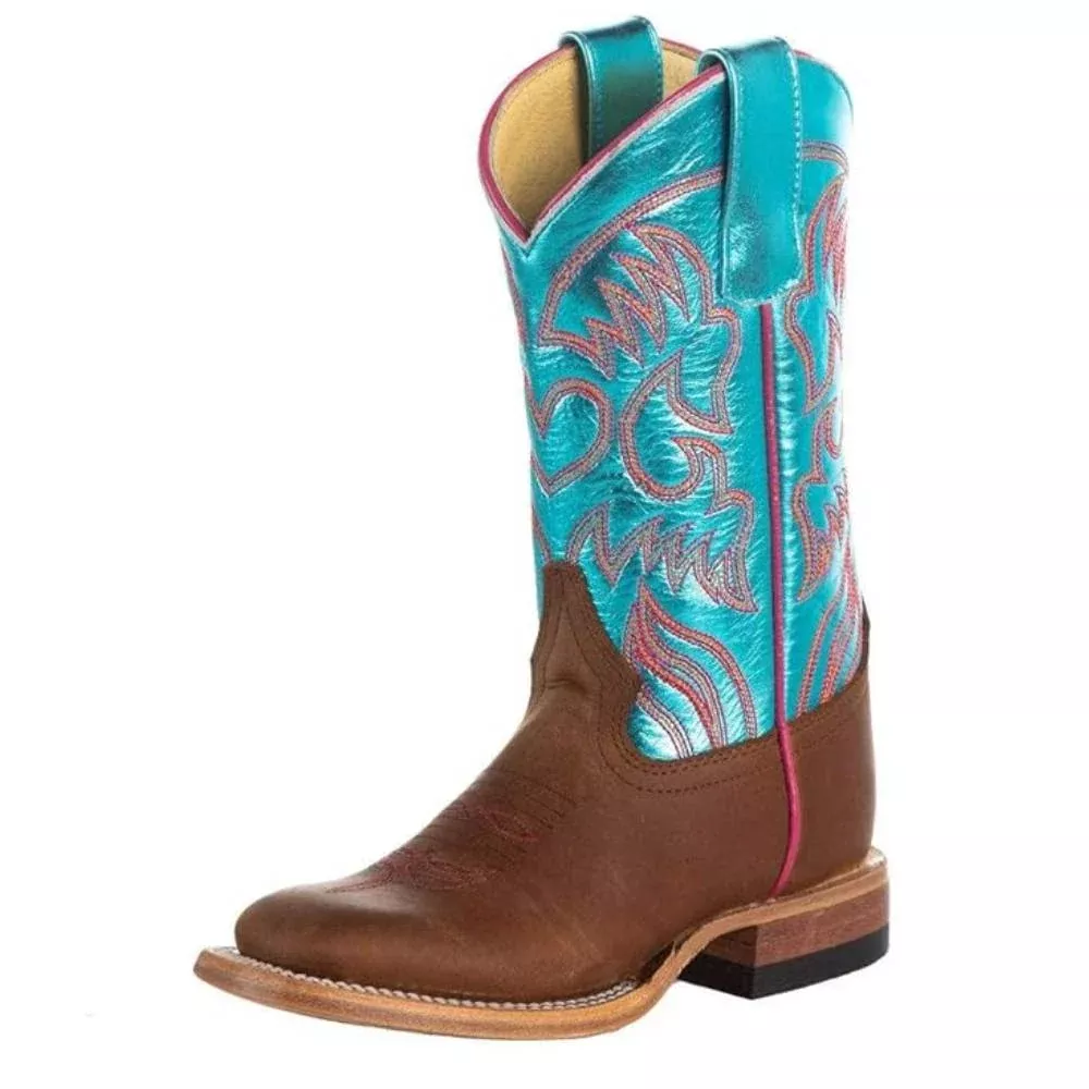 Macie Bean Kid's Honey Crazyhorse Boot