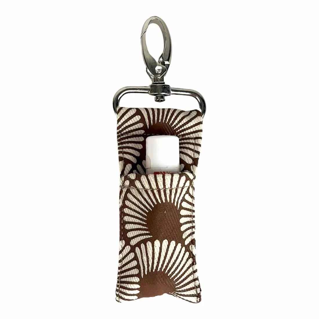 Malia Designs - Cotton Canvas Lip Balm Bag - Brown