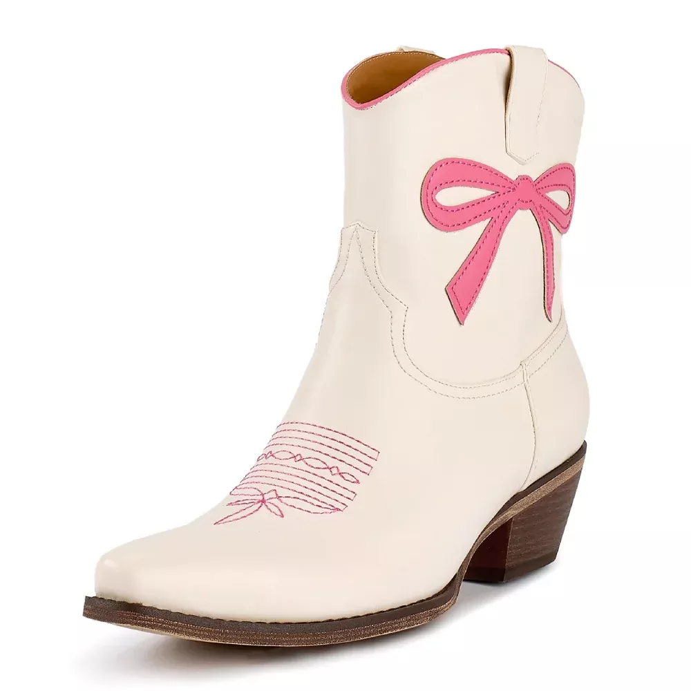 Marfa Boots The Minnie Pearl Bootie - FINAL SALE