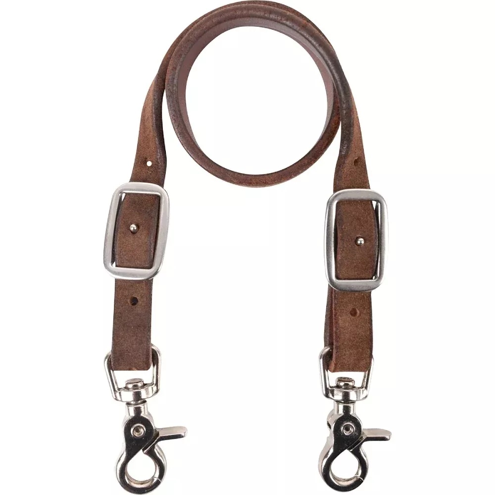 Martin Basket Stamp Leather Breastcollar-2 3/4"
