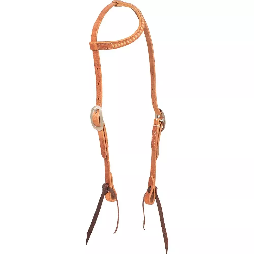 Martin Saddlery Rawhide Lacing One Ear Headstall