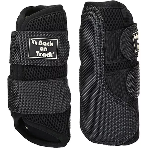 Medium Back On Track Splint Boots (Brush Boot) Black